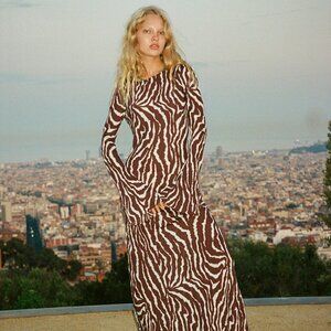 NWT Gia Dress in Animal